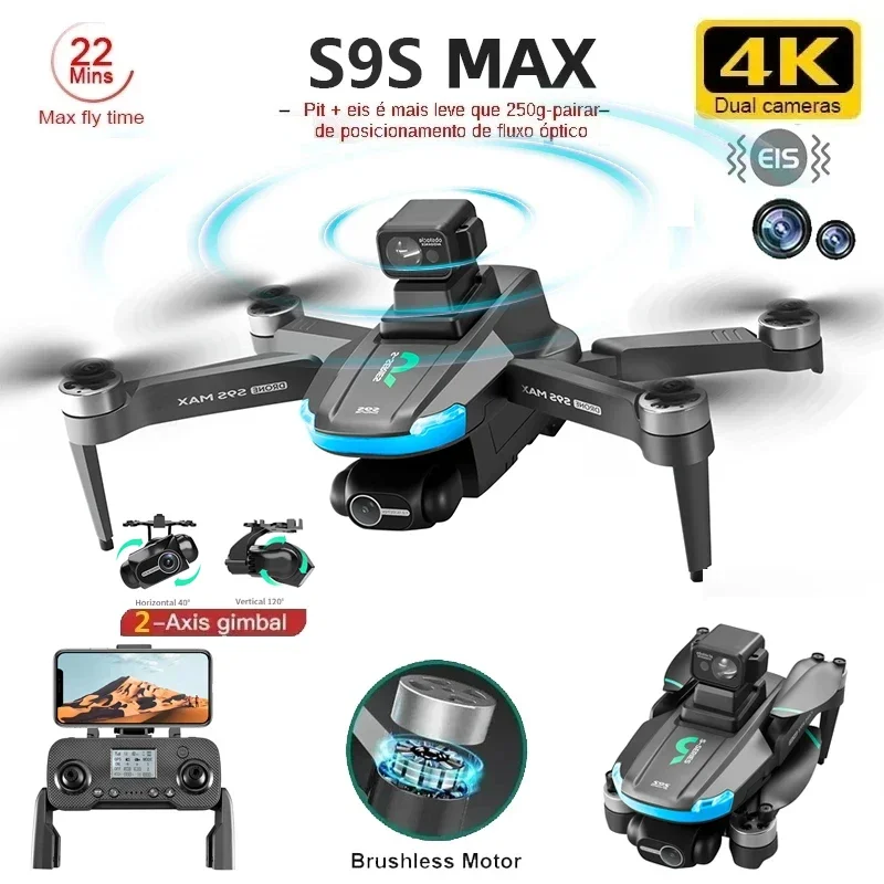 Drone Controller Screen - NEUE S9S MAX MINI Drone 4K