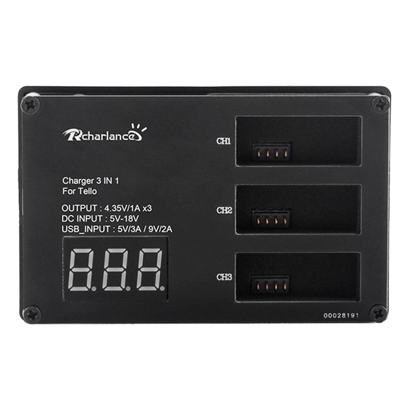 Drone Charging Hub - Smart-For DJI Tello Drohnen-Schnellladestation für DJI-Akkus