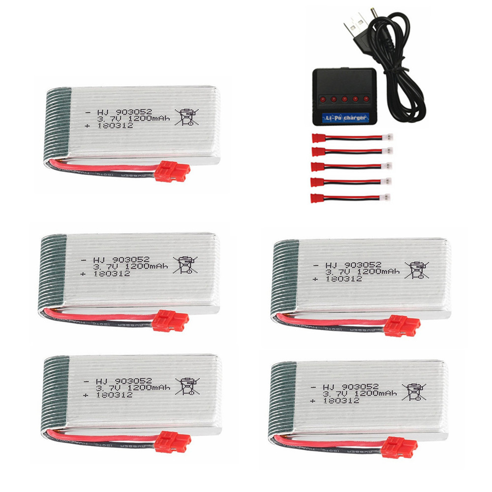 Drone Battery Charger - 3,7 V 1200 mAh 903052 lipo