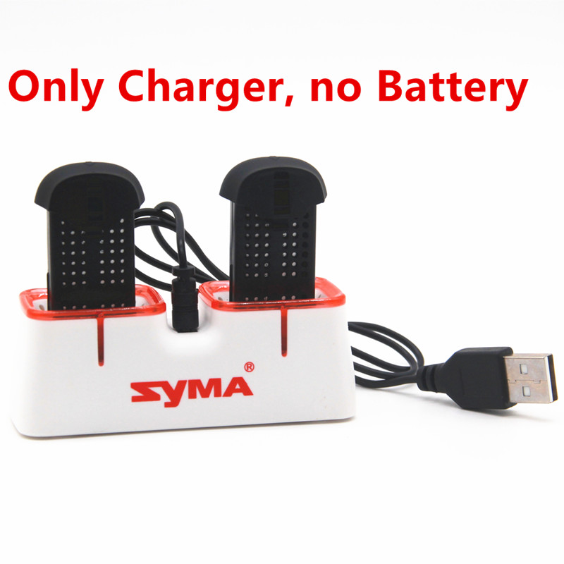 Drone Joystick Cover - Dual-USB-Schnellladegerät für Syma X22 X22W Drohnenbatterien,