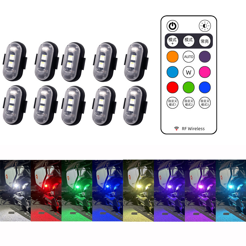 10x4x8 Farben drahtlose LED-Dr – Drone Strobe Light Bewertung und Preis