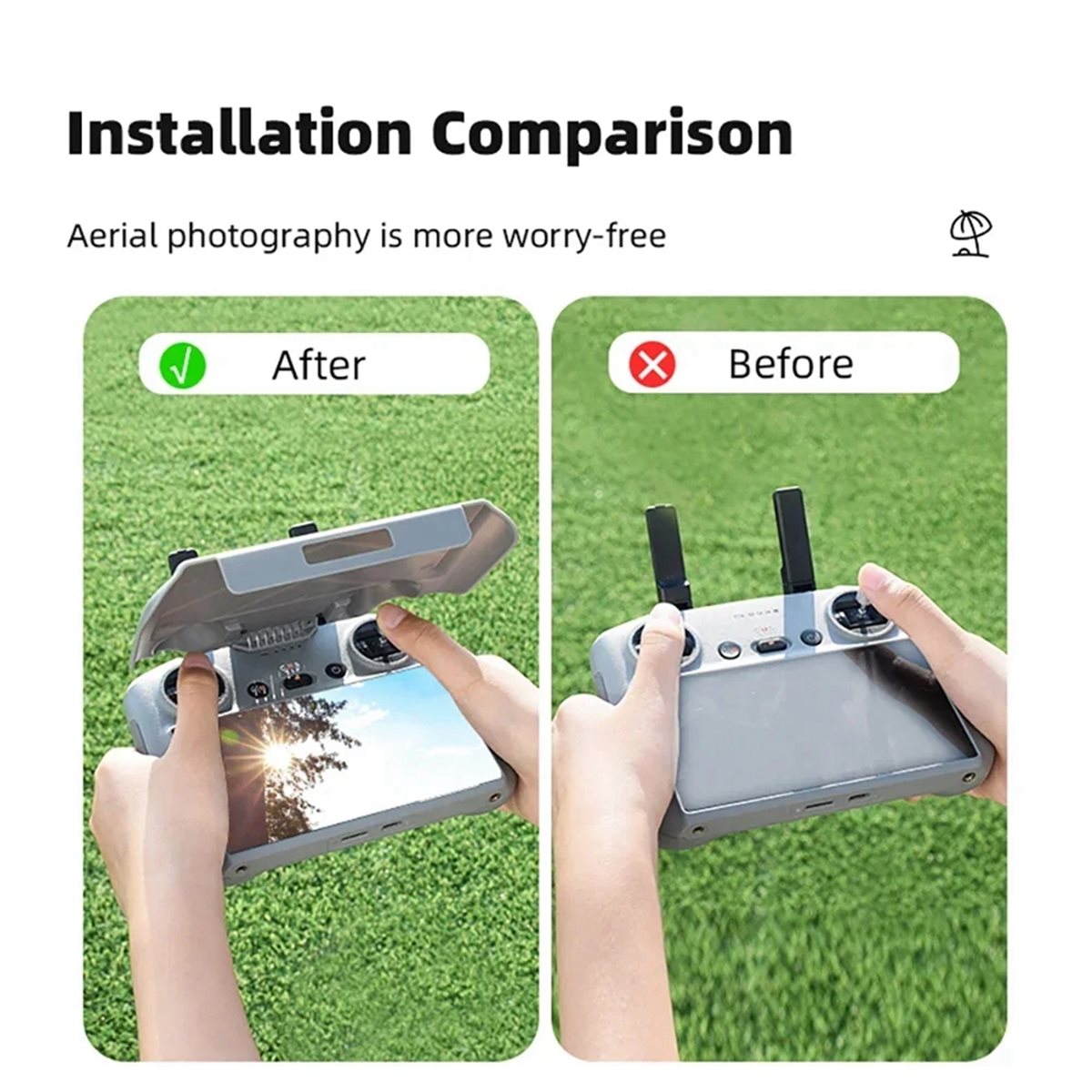DT75BG Sonnenschutz für 4 Pro/ – Drone Sun Shade Bewertung und Preis